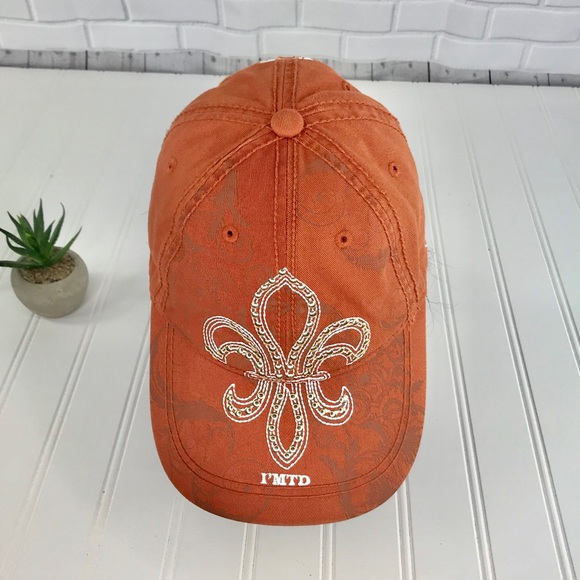 Accessories - Women’s orange color design ball cap